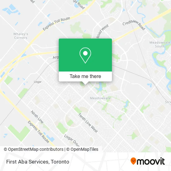First Aba Services map