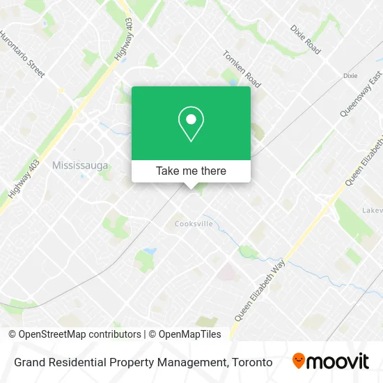 Grand Residential Property Management map
