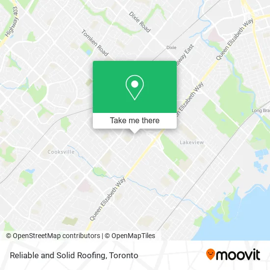 Reliable and Solid Roofing map