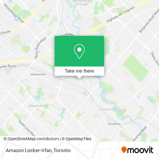 Amazon Locker-Irfan map
