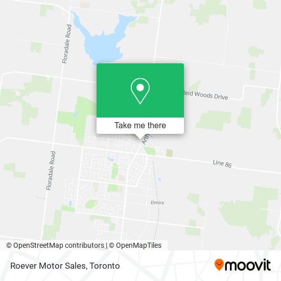 Roever Motor Sales map