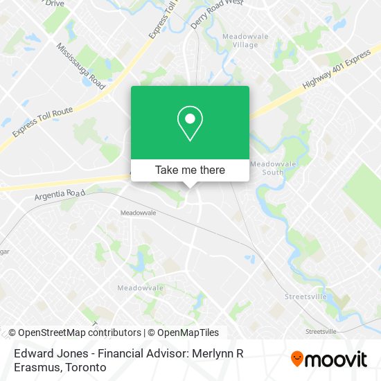 Edward Jones - Financial Advisor: Merlynn R Erasmus map