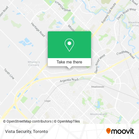 Vista Security map