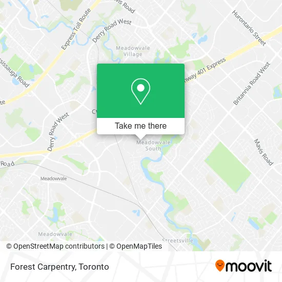 Forest Carpentry map