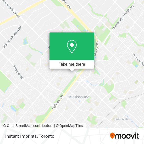 Instant Imprints map