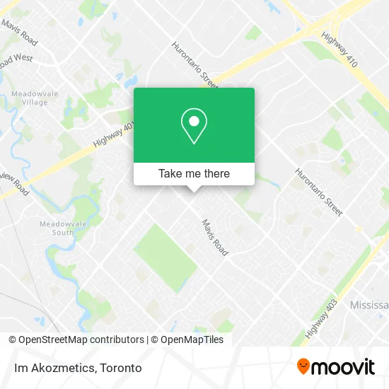 Im Akozmetics map