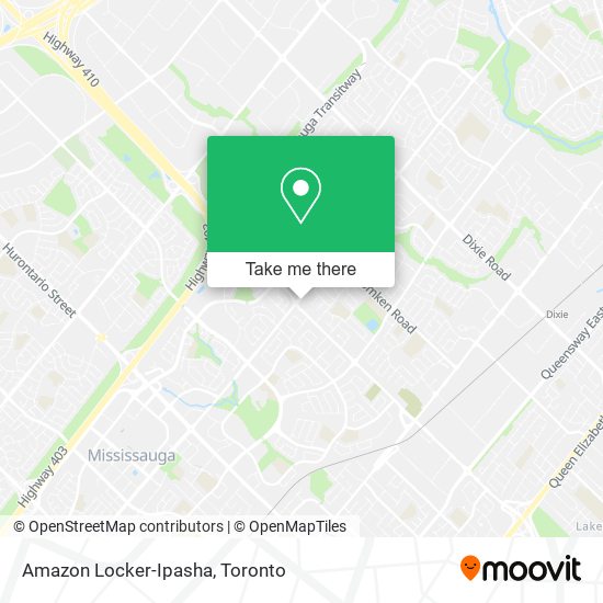 Amazon Locker-Ipasha map