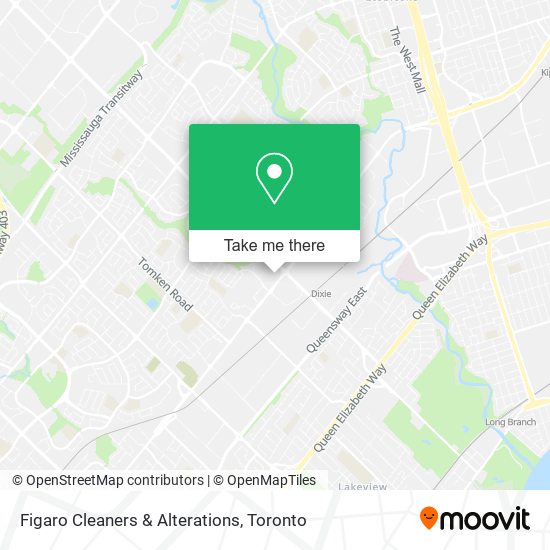 Figaro Cleaners & Alterations map