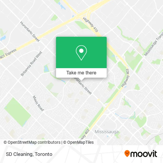 SD Cleaning map