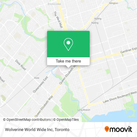Wolverine World Wide Inc map