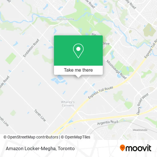 Amazon Locker-Megha map