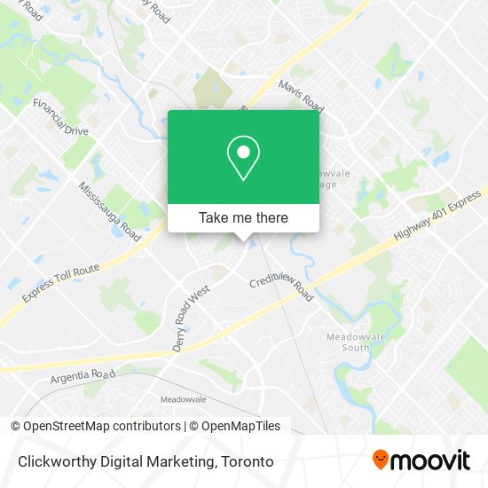 Clickworthy Digital Marketing map