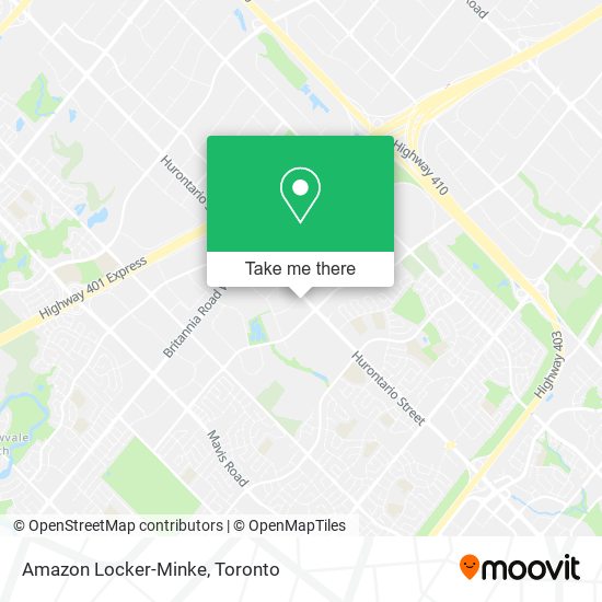 Amazon Locker-Minke map