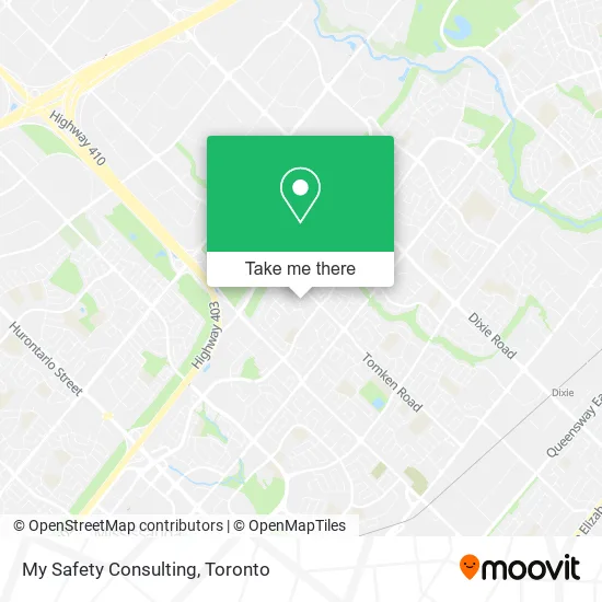 My Safety Consulting map