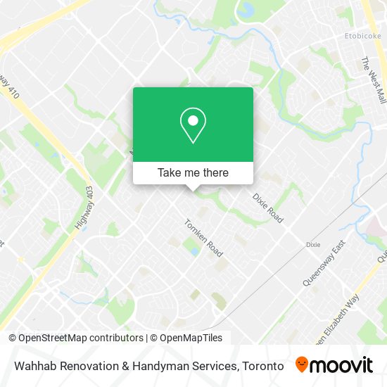 Wahhab Renovation & Handyman Services map