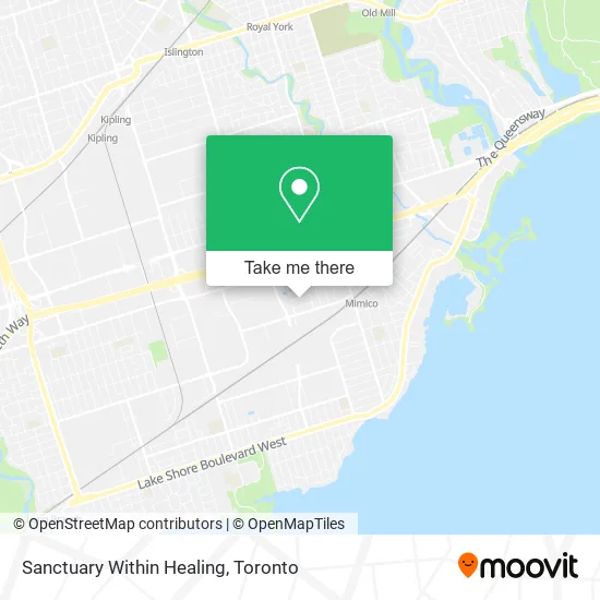 Sanctuary Within Healing map