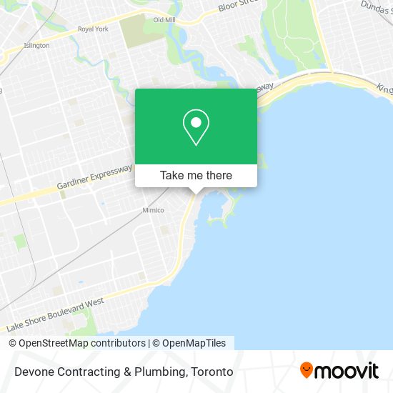 Devone Contracting & Plumbing map