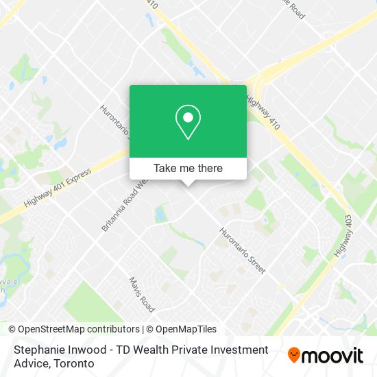 Stephanie Inwood - TD Wealth Private Investment Advice plan