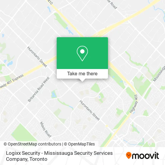 Logixx Security - Mississauga Security Services Company map