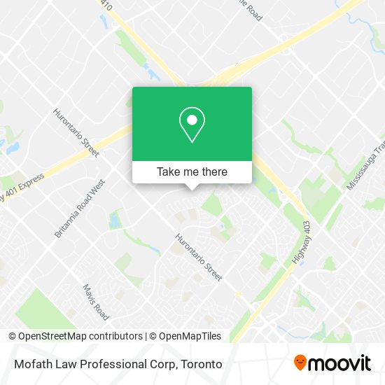 Mofath Law Professional Corp map