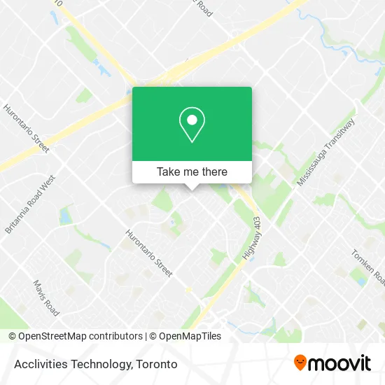 Acclivities Technology map