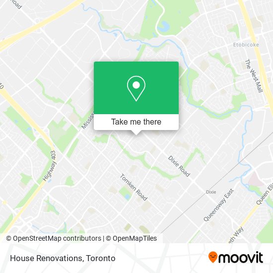 House Renovations map