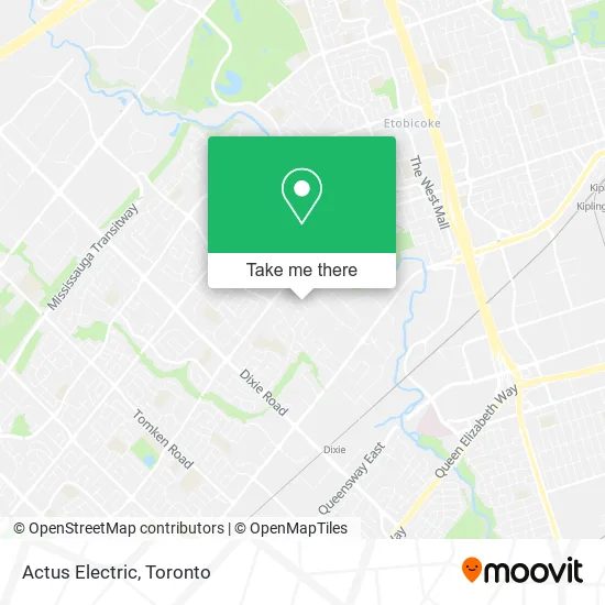 Actus Electric map