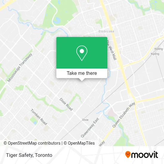 Tiger Safety map