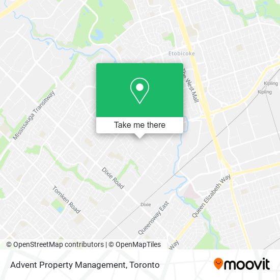 Advent Property Management map