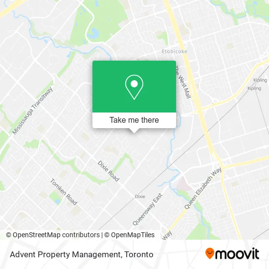 Advent Property Management map