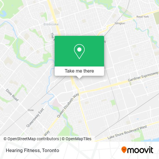 Hearing Fitness map