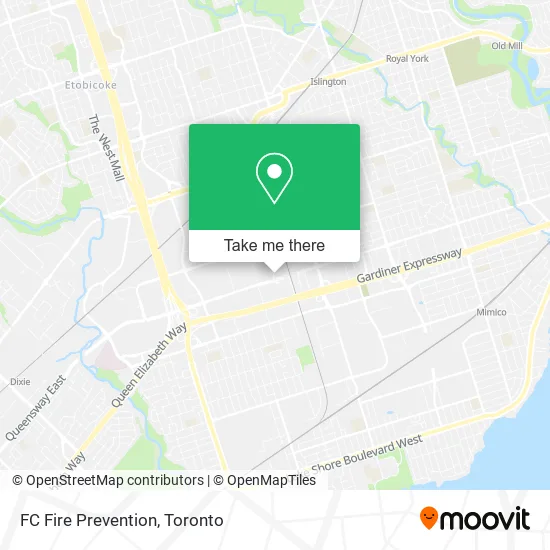FC Fire Prevention map