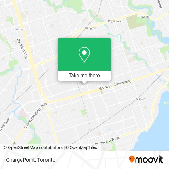 ChargePoint map