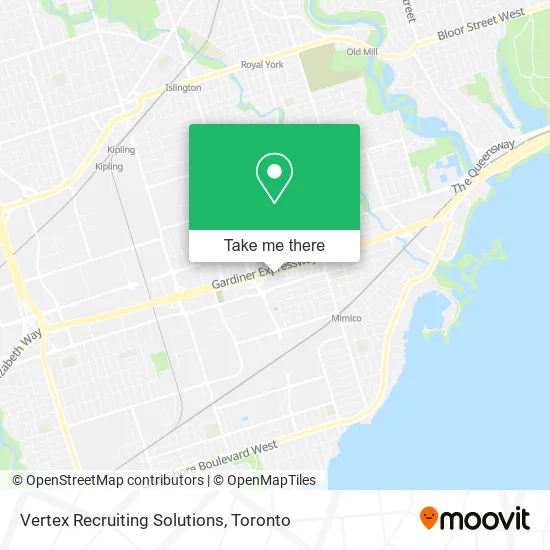 Vertex Recruiting Solutions map