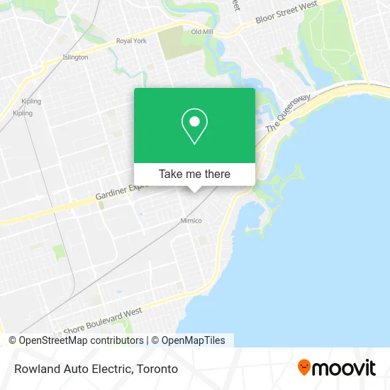 Rowland Auto Electric map