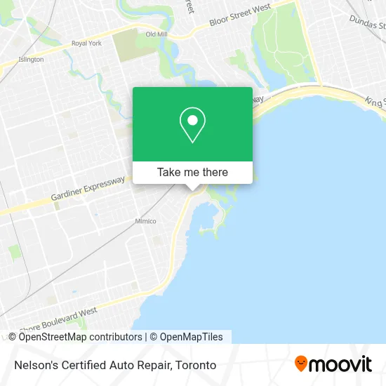 Nelson's Certified Auto Repair map