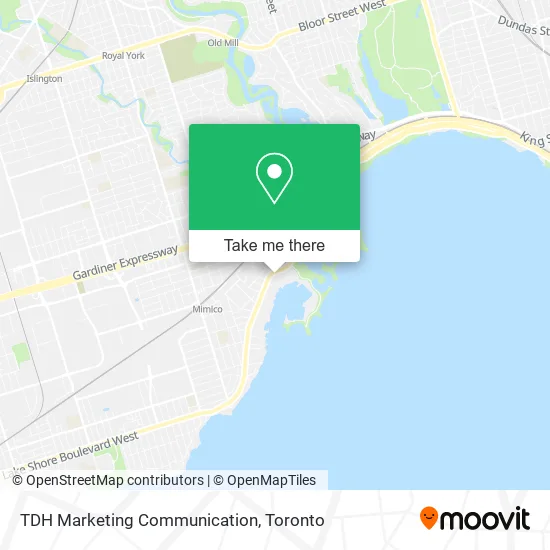 TDH Marketing Communication map