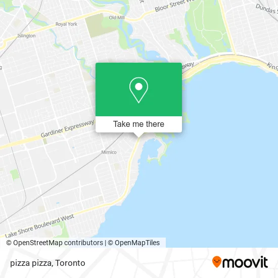 pizza pizza map
