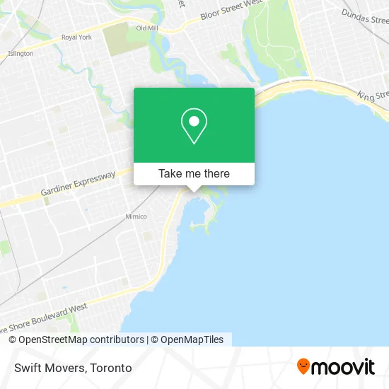 Swift Movers map