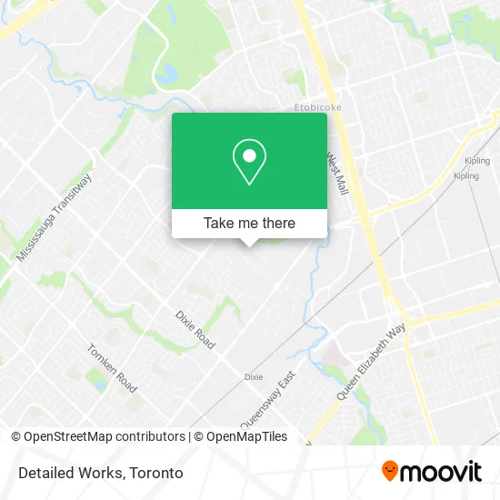 Detailed Works map