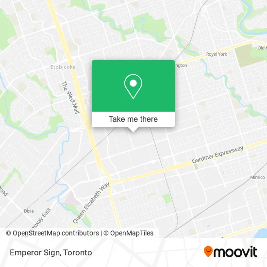 Emperor Sign map