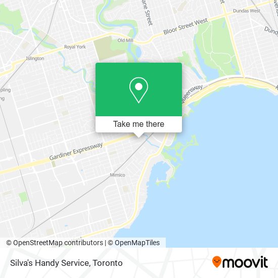 Silva's Handy Service map