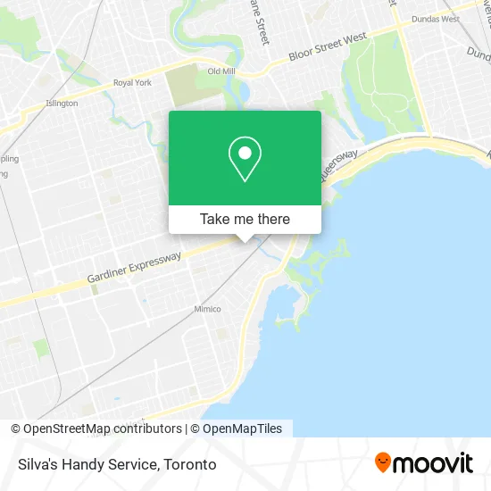 Silva's Handy Service map
