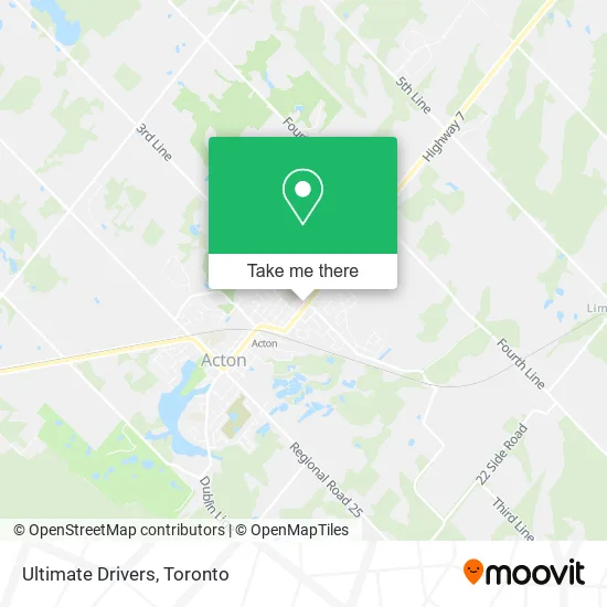 Ultimate Drivers map