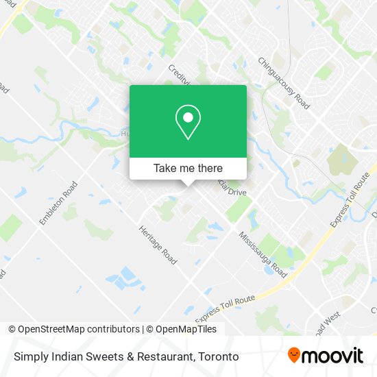 Simply Indian Sweets & Restaurant map