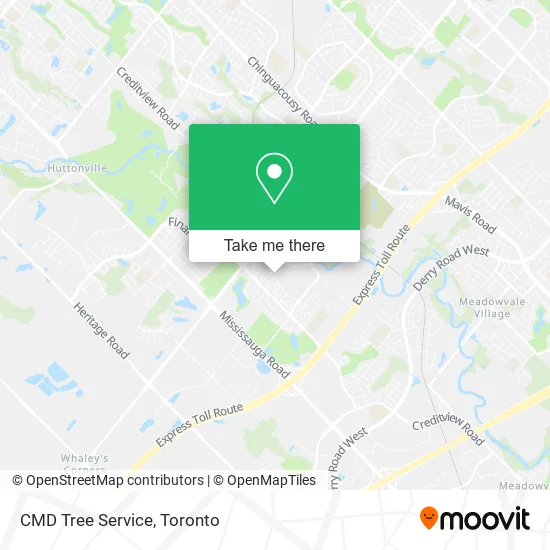 CMD Tree Service map