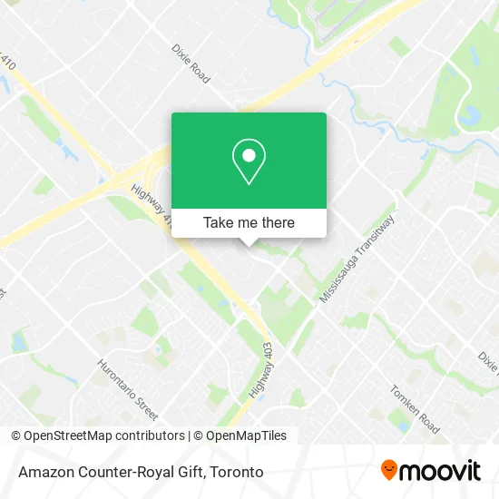 Amazon Counter-Royal Gift map