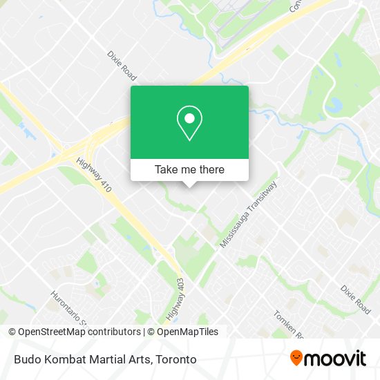 Budo Kombat Martial Arts map