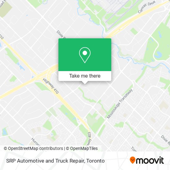 SRP Automotive and Truck Repair map