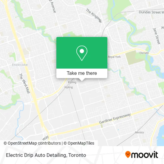 Electric Drip Auto Detailing map